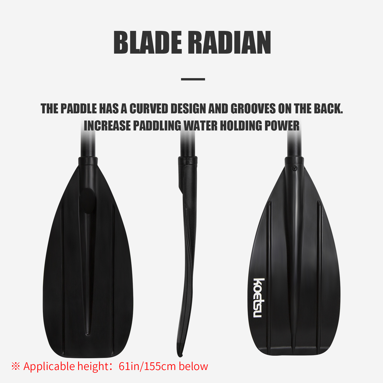 KOETSU Aluminum Alloy Double-H - Fishing Kayak Paddle 评论和价格