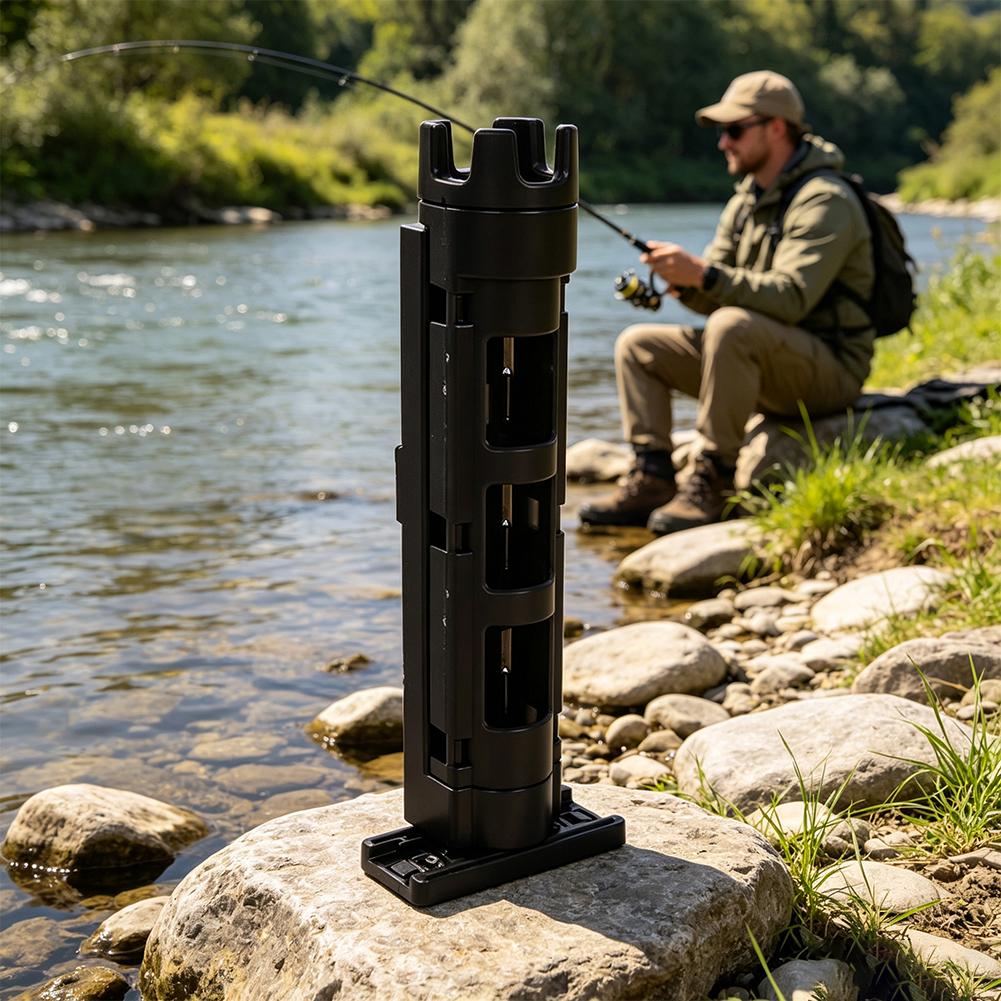Fishing Pole Stand Bracket Det - Fishing Kayak Crate 评论和价格